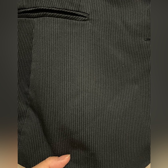 Jones NY suit blazer jacket 12 pinstripes black - Picture 3 of 9